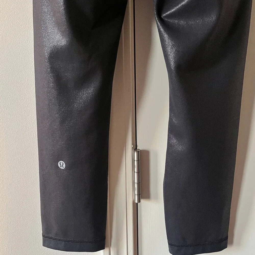 Lululemon Wunder Train High-Rise Crop 23" Foil Size 6 - Picture 10 of 12